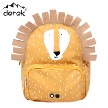 Cartoon Lion Canvas Childpack&#39;s Backpack